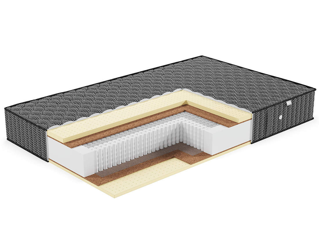 2 Матрас ЭОС Элит Тип 5 Black Edition — изображение 1